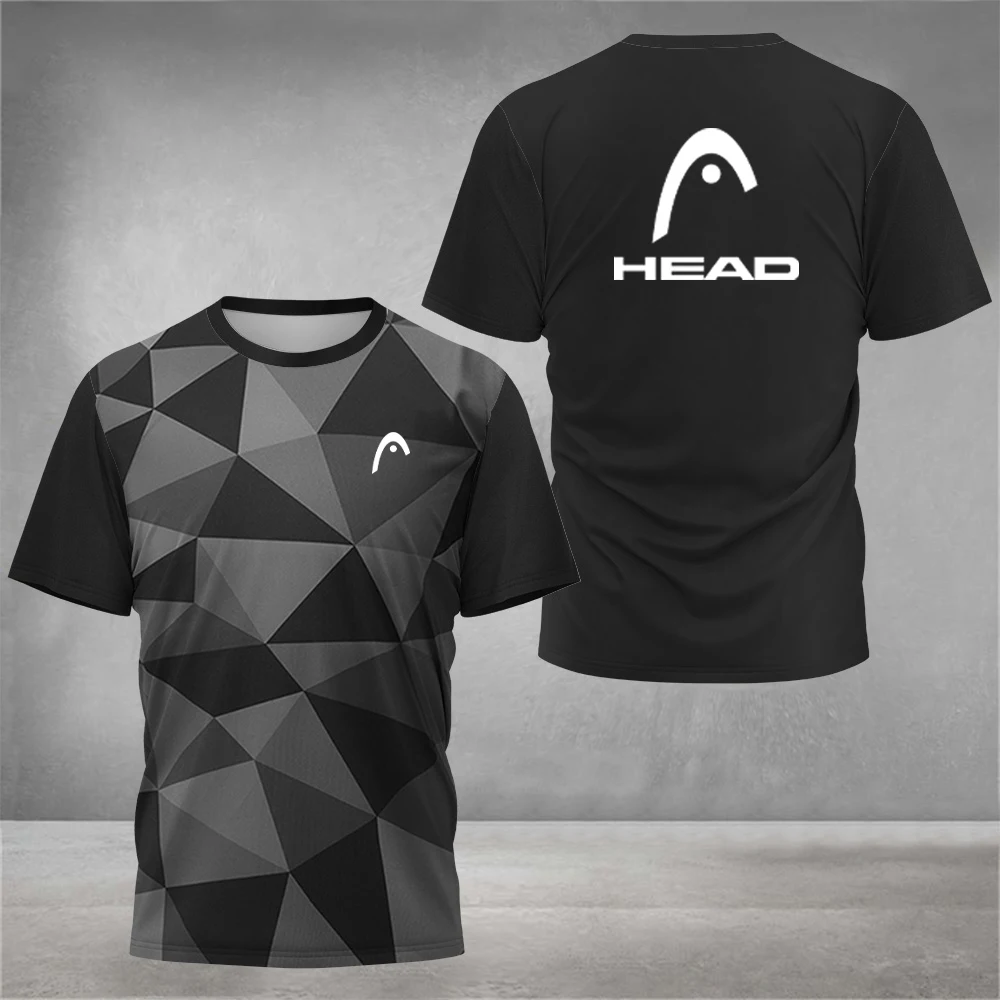 Badminton Wallpaper - Letnia Oddychająca Męska Koszulka T-Shirt Outdoorowa