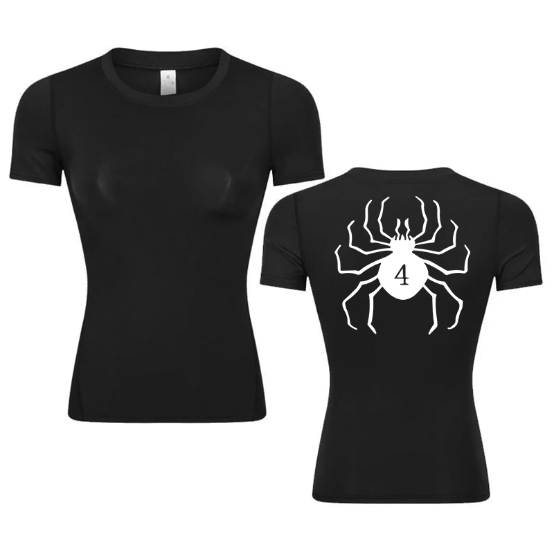 T Shirt Dry Fit - Koszulka kompresyjna z nadrukiem graficznym dla