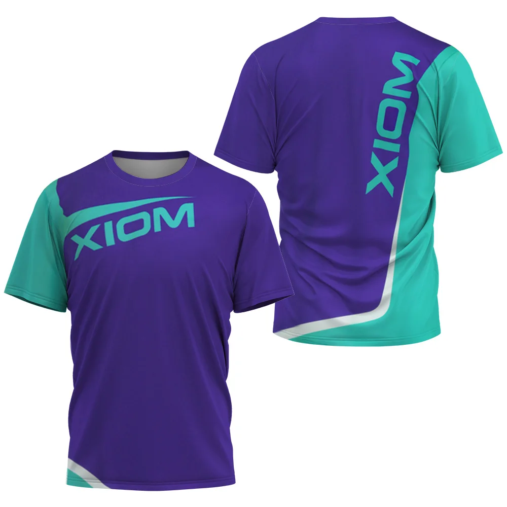 Modny męski t-shirt do tenisa  – Badminton Wallpaper recenzja i cena