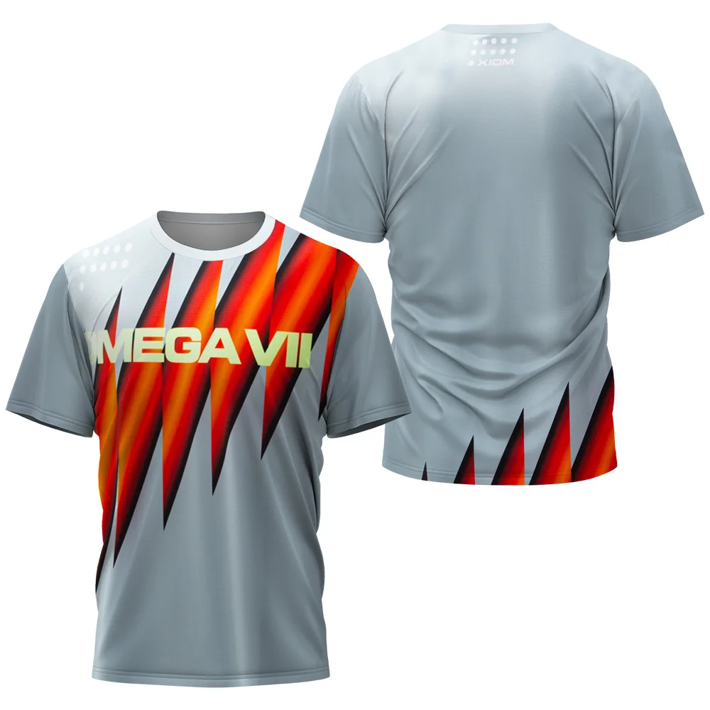 Modny męski t-shirt do tenisa  – Badminton Wallpaper recenzja i cena