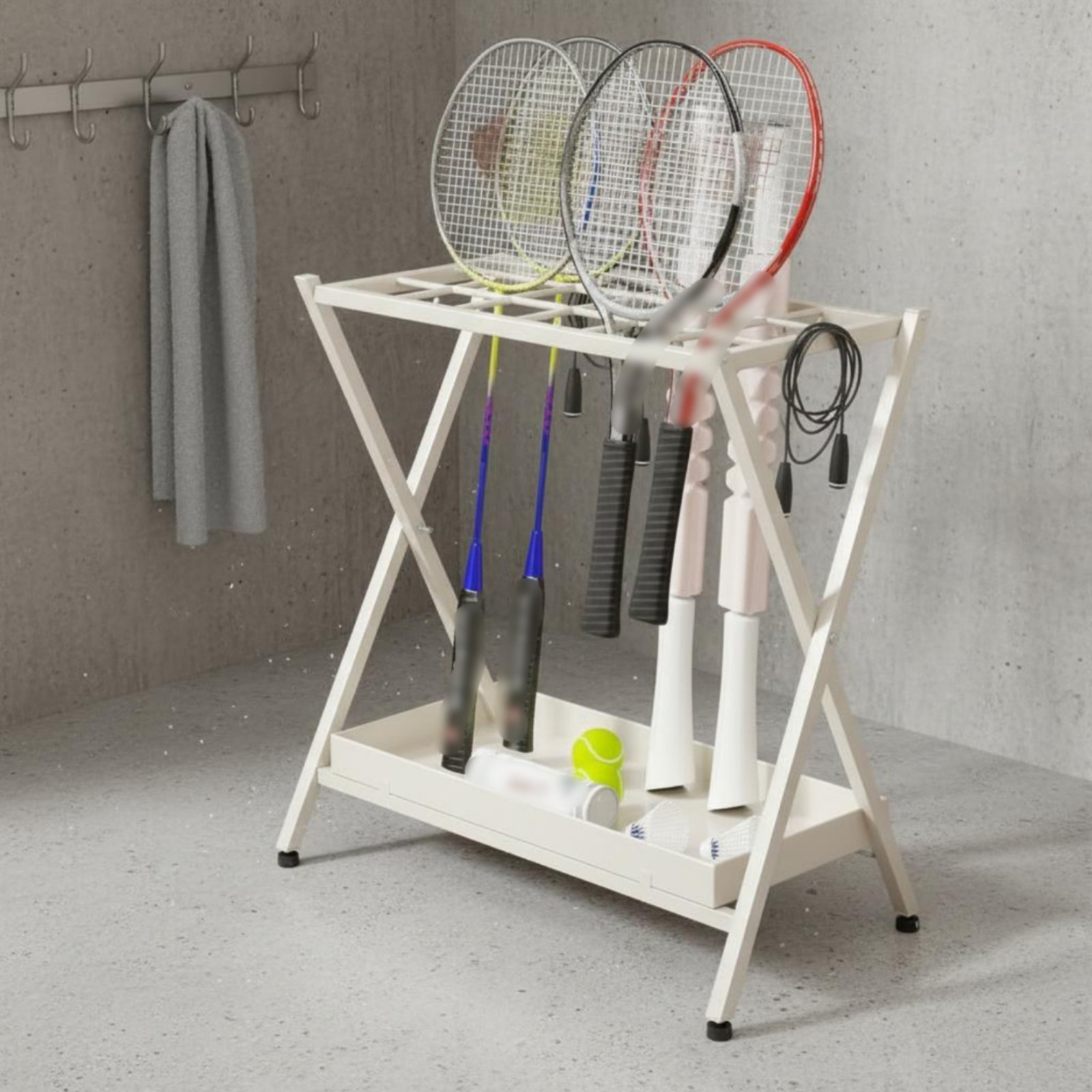 Składany stojak na rakietki do – Badminton Racket recenzja i cena