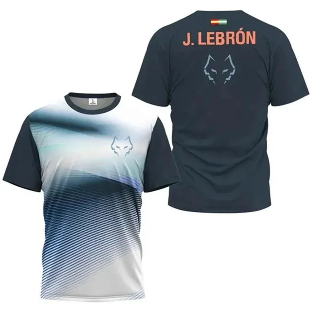 Letnia nowa męska koszulka do  – Badminton Wallpaper recenzja i cena