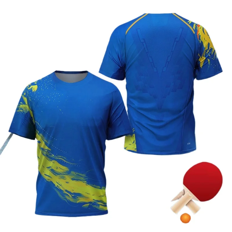 Męska koszulka graficzna z mot – Badminton Wallpaper recenzja i cena