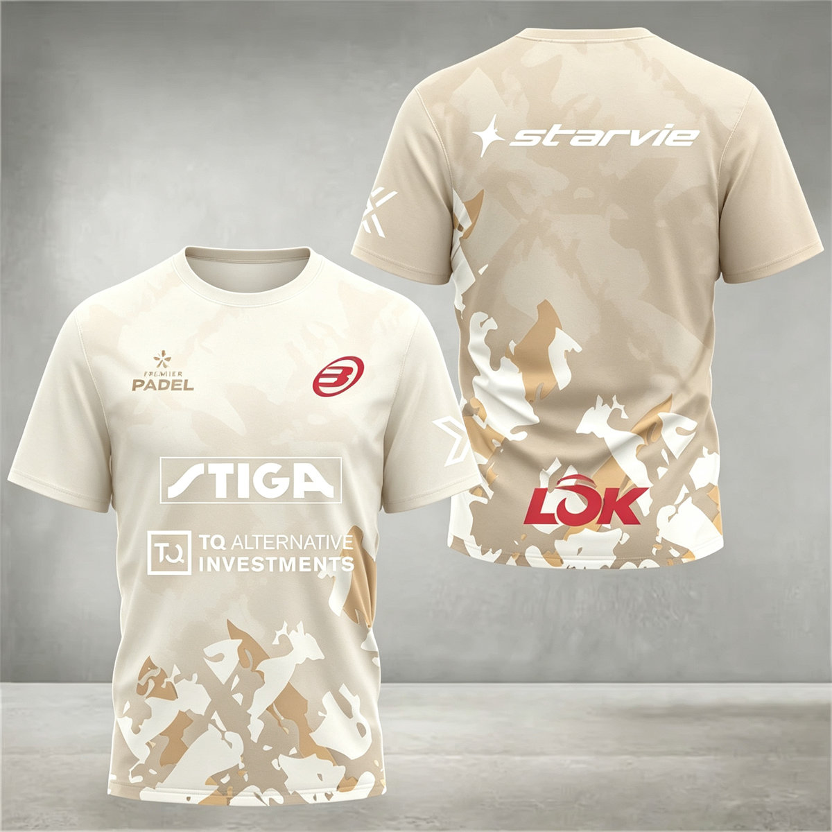 Męska koszulka sportowa do pad – Badminton Wallpaper recenzja i cena